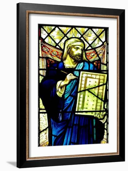 Hiram Artificer, Old Hunstanton, Norfolk, Bible Character, Late 19Th Century (Stained Glass)-Unknown Artist-Framed Giclee Print