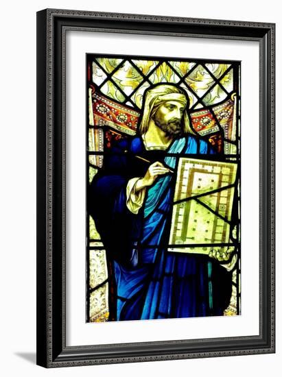 Hiram Artificer, Old Hunstanton, Norfolk, Bible Character, Late 19Th Century (Stained Glass)-Unknown Artist-Framed Giclee Print