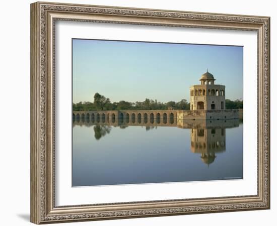 Hiran Minar, 43KM from Lahore, Punjab, Pakistan, Asia-Robert Harding-Framed Photographic Print