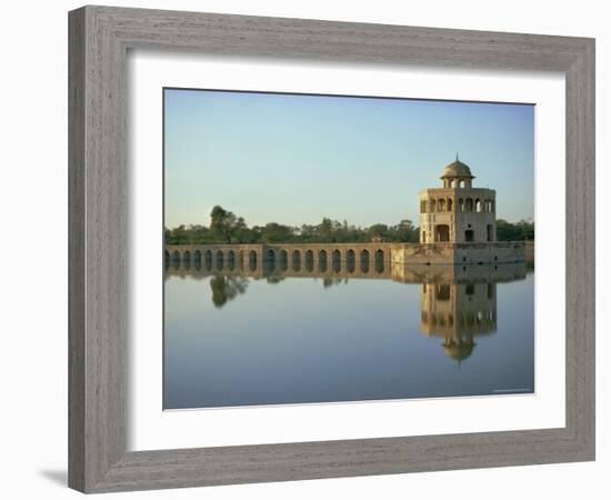 Hiran Minar, 43KM from Lahore, Punjab, Pakistan, Asia-Robert Harding-Framed Photographic Print