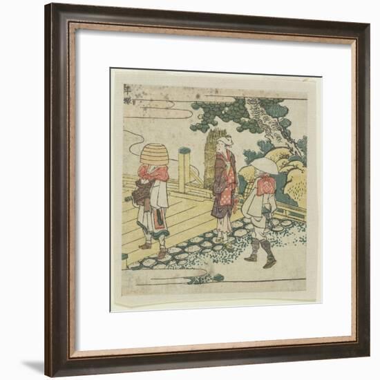 Hiratsuka, C. 1804-Katsushika Hokusai-Framed Giclee Print