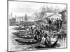 Hiring a Caique, Constantinople, 1877-null-Mounted Giclee Print