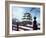 Hirosaki Castle in the Snow, Aomori, Japan-null-Framed Photographic Print