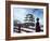 Hirosaki Castle in the Snow, Aomori, Japan-null-Framed Photographic Print