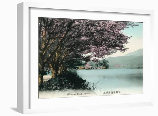 Hirosawa Pond, Kyoto-null-Framed Art Print