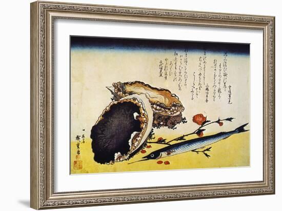 Hiroshige: Color Print-Ando Hiroshige-Framed Giclee Print