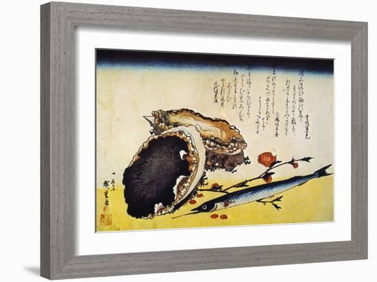 Hiroshige: Color Print-Ando Hiroshige-Framed Giclee Print