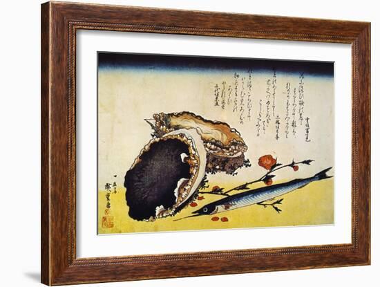 Hiroshige: Color Print-Ando Hiroshige-Framed Giclee Print