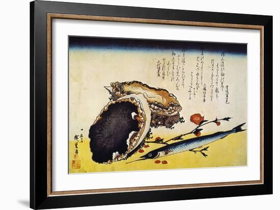 Hiroshige: Color Print-Ando Hiroshige-Framed Giclee Print