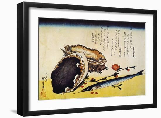 Hiroshige: Color Print-Ando Hiroshige-Framed Giclee Print