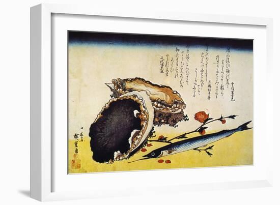 Hiroshige: Color Print-Ando Hiroshige-Framed Giclee Print