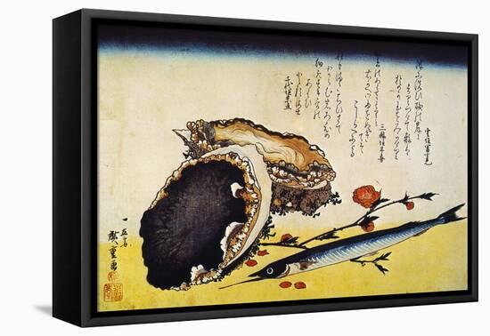 Hiroshige: Color Print-Ando Hiroshige-Framed Premier Image Canvas