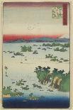 No.44 Twelve Shirines of Kumano at Tsunohazu, January 1861-null-Framed Giclee Print