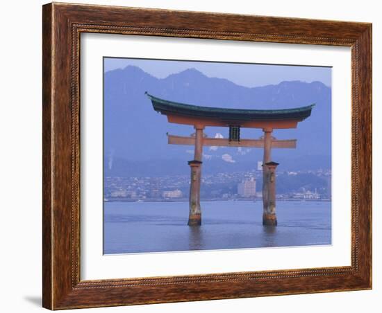 Hiroshima Mivaiima Torii Gate, Japan-Rob Tilley-Framed Photographic Print