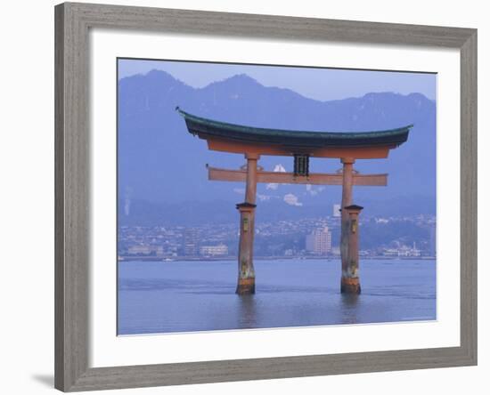 Hiroshima Mivaiima Torii Gate, Japan-Rob Tilley-Framed Photographic Print