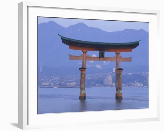 Hiroshima Mivaiima Torii Gate, Japan-Rob Tilley-Framed Photographic Print