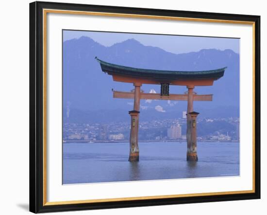 Hiroshima Mivaiima Torii Gate, Japan-Rob Tilley-Framed Photographic Print