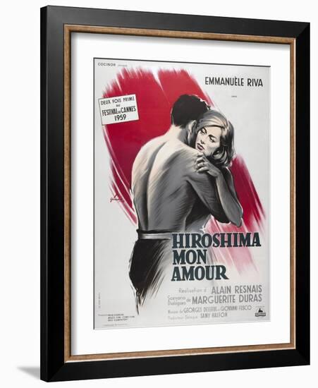 Hiroshima Mon Amour, 1959-null-Framed Giclee Print