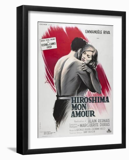 Hiroshima Mon Amour, 1959-null-Framed Giclee Print