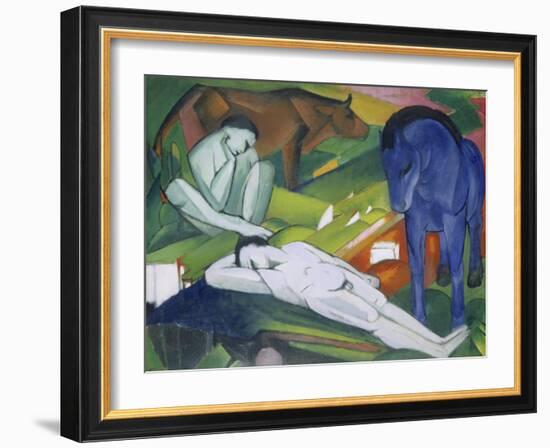 Hirten-Franz Marc-Framed Giclee Print