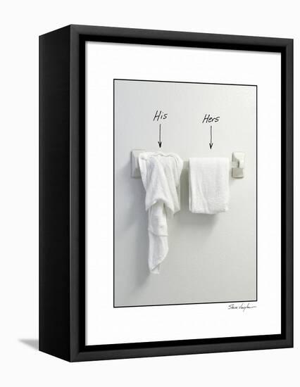 His and Hers-Steve Vaughn-Framed Premier Image Canvas