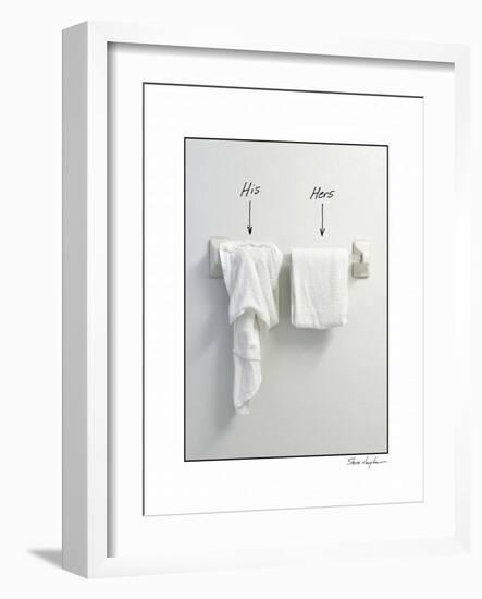 His and Hers-Steve Vaughn-Framed Photographic Print