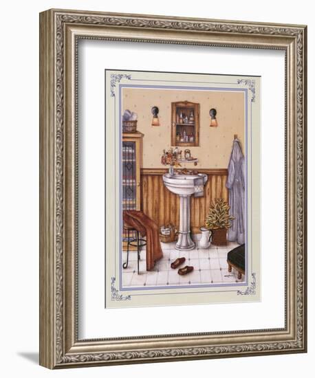 His Bathroom-Unknown Shannon-Framed Art Print