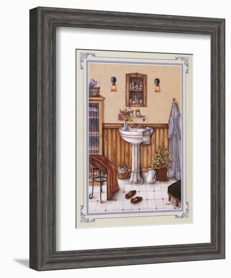 His Bathroom-Unknown Shannon-Framed Art Print