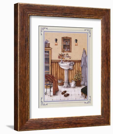His Bathroom-Unknown Shannon-Framed Art Print
