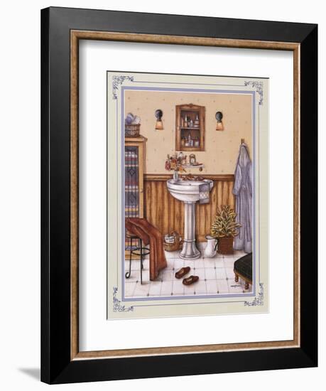 His Bathroom-Unknown Shannon-Framed Art Print