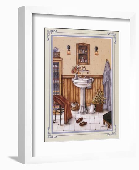 His Bathroom-Unknown Shannon-Framed Art Print