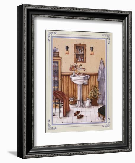 His Bathroom-Unknown Shannon-Framed Art Print