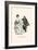 His Beginning-Charles Dana Gibson-Framed Art Print