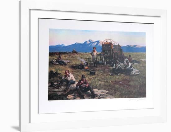 His Family-Duane Bryers-Framed Limited Edition