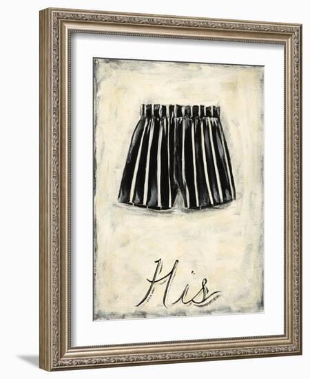 His- French Silk-Chariklia Zarris-Framed Art Print