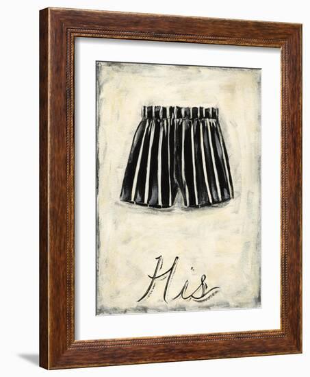 His- French Silk-Chariklia Zarris-Framed Art Print