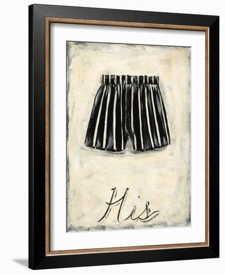 His- French Silk-Chariklia Zarris-Framed Art Print