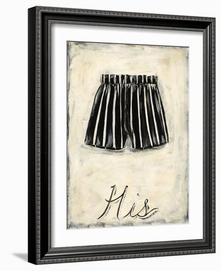 His- French Silk-Chariklia Zarris-Framed Art Print