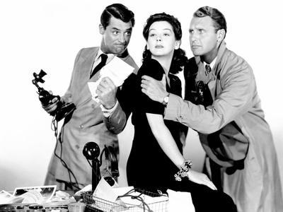Rosalind Russel Cary Grant movie poster print 2 His Girl Friday 1940