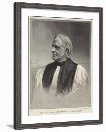 His Grace the Archbishop of Canterbury-null-Framed Giclee Print