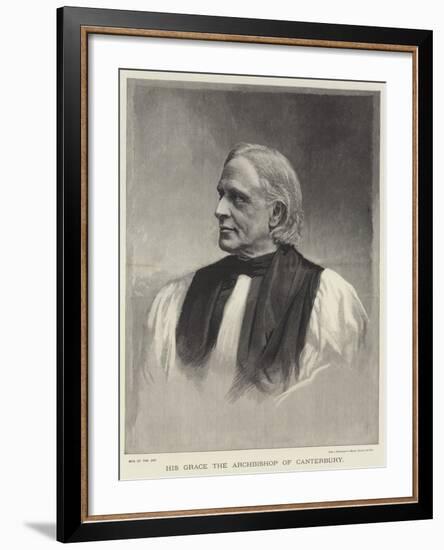 His Grace the Archbishop of Canterbury-null-Framed Giclee Print