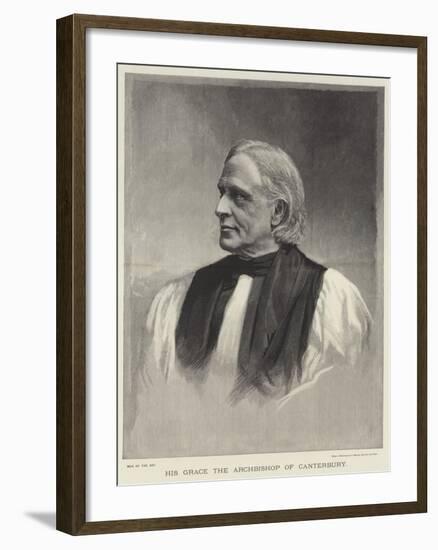 His Grace the Archbishop of Canterbury-null-Framed Giclee Print