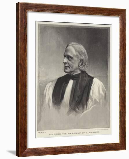 His Grace the Archbishop of Canterbury-null-Framed Giclee Print