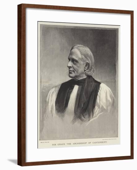 His Grace the Archbishop of Canterbury-null-Framed Giclee Print