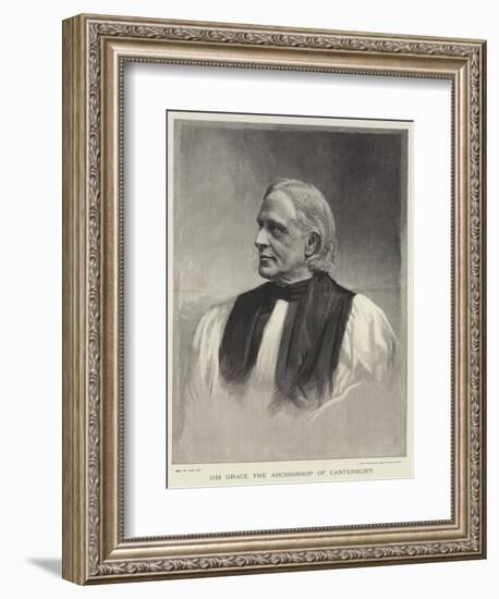 His Grace the Archbishop of Canterbury-null-Framed Giclee Print