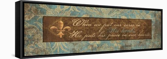 His Hands-Piper Ballantyne-Framed Stretched Canvas