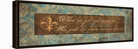 His Hands-Piper Ballantyne-Framed Stretched Canvas