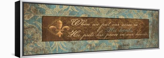 His Hands-Piper Ballantyne-Framed Stretched Canvas