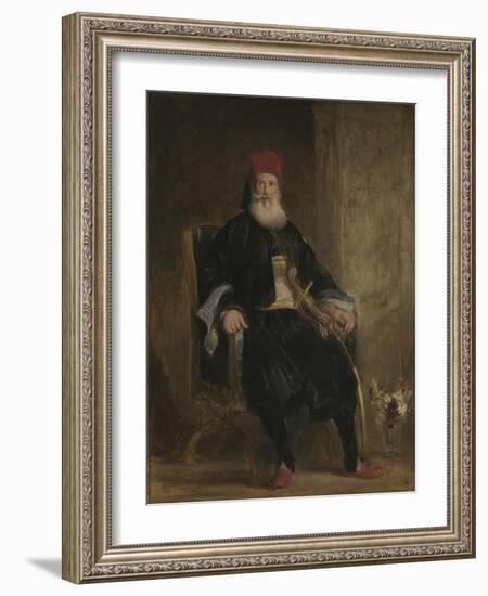 His Highness Muhemed Ali, Pacha of Egypt-Sir David Wilkie-Framed Giclee Print