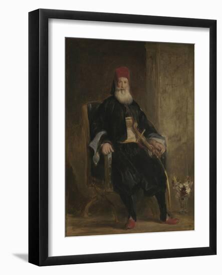 His Highness Muhemed Ali, Pacha of Egypt-Sir David Wilkie-Framed Giclee Print